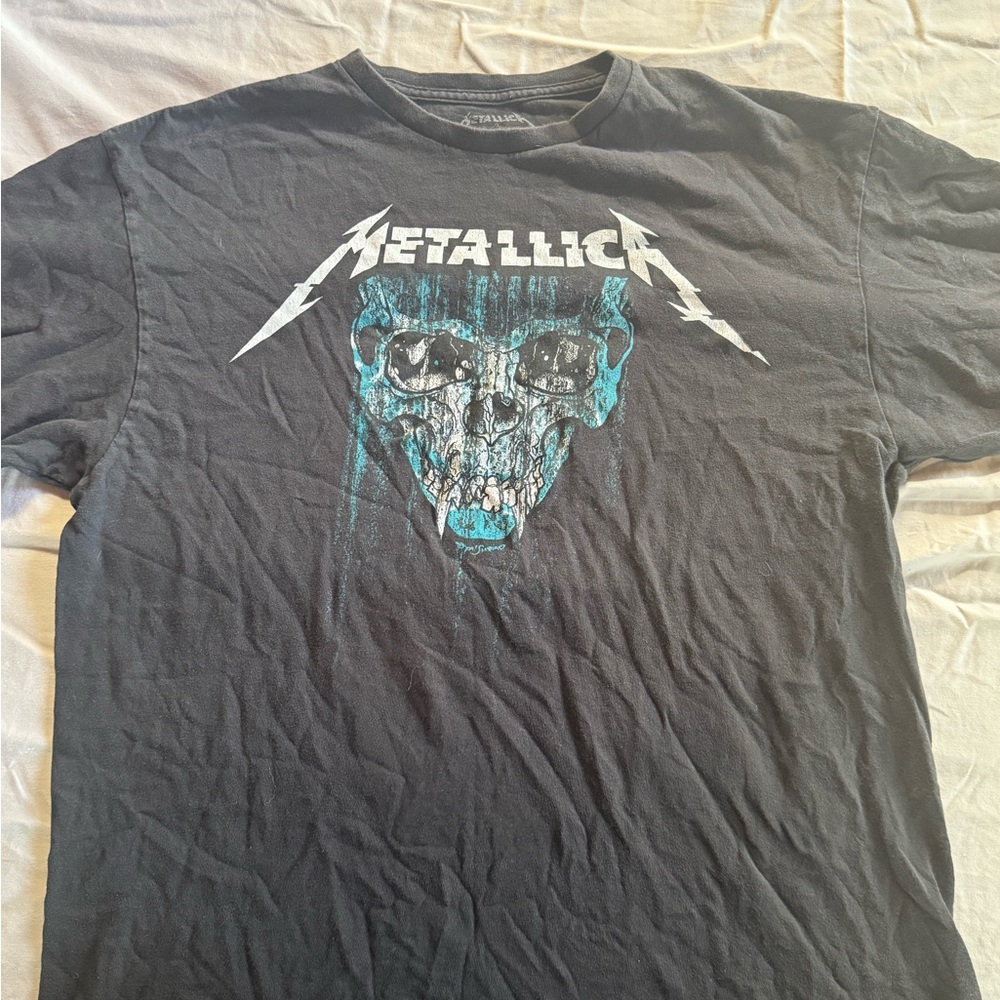 Metallica 2017 Hardwired Tour T Shirt Size XL
